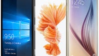 Microsoft Lumia 950 vs Apple iPhone 6 vs Samsung Galaxy S6: specs comparison