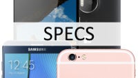 Microsoft 950 XL vs Apple iPhone 6s Plus vs Samsung Galaxy Note5: specs comparison