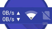 How to show your current network speed in the Android status bar without root