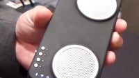 An iPhone case with 3,000mAh battery, and seriously loud speakers, the Peri Duo