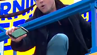 Motorola DROID Turbo 2 goes through a live drop test on Good Morning America
