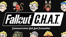 Proves you are a real Fallout fan with the official C.H.A.T. keyboard extension
