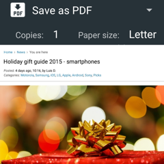 How to save web pages for offline viewing on Android