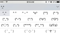 Open the hidden emoticon keyboard on your iPhone or iPad