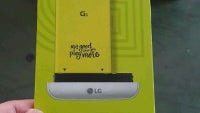 LG G5 battery leaks in the flesh
