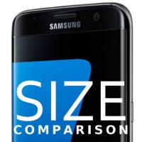 Galaxy S7 edge size comparison