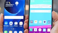 Samsung Galaxy S7 edge vs LG G4: first look