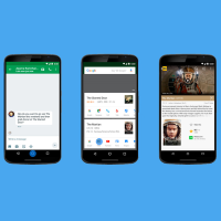 Google Now On Tap will let you point the camera at texts around you and get related information