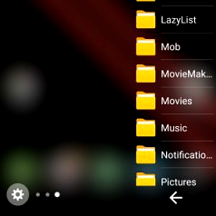 Put a file manager on the side of your Galaxy S7 edge with the EHZ panel