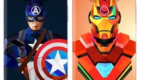 Outstanding vinyl skins for the LG G5: comic heroes, leather, and wood aplenty