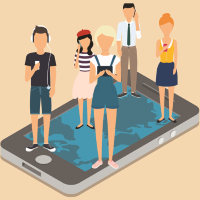 Nearly everybody in Britain lies on their smartphones, and this infographic has the stats to prove i