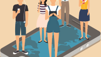 Nearly everybody in Britain lies on their smartphones, and this infographic has the stats to prove it
