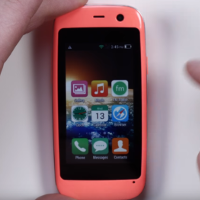 The smallest Android handset is available from Amazon with a 2.4-inch screen and low-end specs