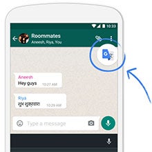 With Tap to Translate, Google Translate now works within other apps