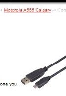 Accessories for Motorola Calgary handset listed on Verizon web site