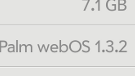 webOS 1.3.2 for Palm Pixi, not Pre