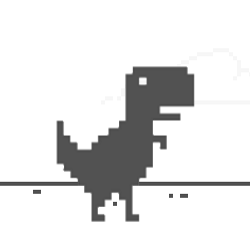 steve jumping dinosaur game