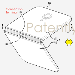 Samsung files patent for foldable phone; 2017 Apple iPhone could employ flexible nanowire display