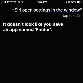 Apple's Siri hints at upcoming Mac OS integration