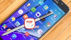 How to activate the 'Write on PDF' functionality for Galaxy Note 5 on Verizon