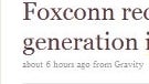 Foxconn received order to build next-gen iPhone?