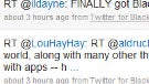 Has RIM's Twitter for BlackBerry client sent out its first tweets?