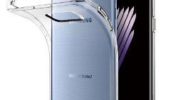 Note 7 official accessories listed along with a bunch of third-party cases