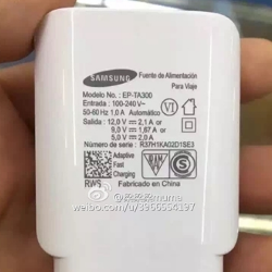Samsung Galaxy Note 7 charging plug poses for pictures