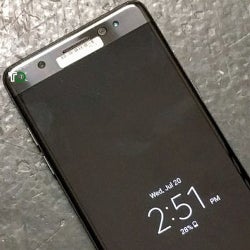 This is the clearest picture of a completed, black Galaxy Note 7 to date