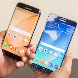 How to pull down the notification shade on the S7 and Note 7 without stretching