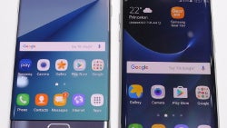 Galaxy Note 7 vs Galaxy S7 edge: curved screens in the house!