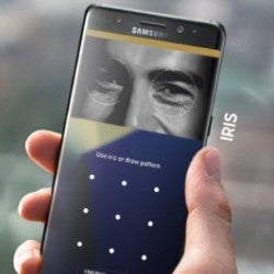 Samsung details the iris scanner and security options on the Note 7