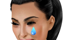 The horror of it all: Kim Kardashian's last BlackBerry Bold dies