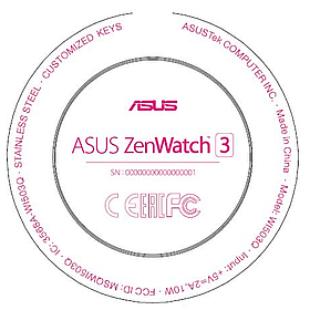 The upcoming Asus ZenWatch 3 will feature a circular display