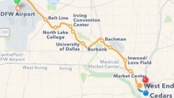 Apple Maps transit coverage now includes Dallas-Fort Worth and San Antonio