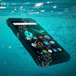 Water-resistant Archos 50 Saphir packs a 5000 mAh battery, costs around $220