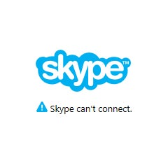 can t open skype