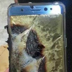 Replacement Samsung Galaxy Note 7 explodes in Taiwan while user was walking her dog?