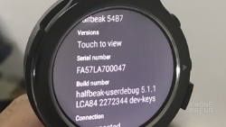 Photos of HTC's unannounced Android Wear powered 