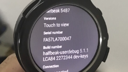 Photos of HTC's unannounced Android Wear powered "Halfbeak" smartwatch are leaked