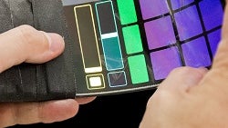 The WhammyPhone lets you play virtual instruments by bending it