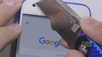 Very Blue Google Pixel goes through the trials: fares well in scratch and bend tests