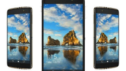 T-Mobile training material shows a high-end Alcatel Idol 4S powered by Windows 10 Mobile