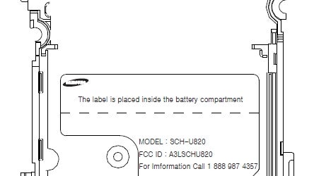 Samsung U820 on its way to Verizon