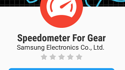Keep an eye on how fast you're going with Samsung's speedometer app for the Gear S3