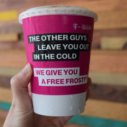 T-Mobile subscribers will once again enjoy a free Frosty this coming Tuesday