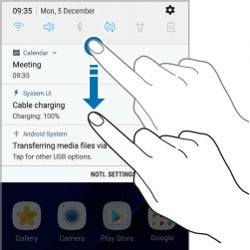 Galaxy S7 and S7 edge user manuals now show the Android 7 Nougat interface