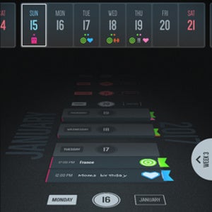 Vantage Calendar is a new, darker and Star Wars titles-inspired take on phone calendars