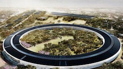 The spaceship Apple Park campus will be Apple's new official HQ starting this April