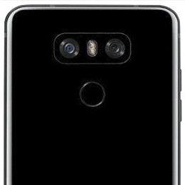 Here's the LG G6 in white, platinum, and black